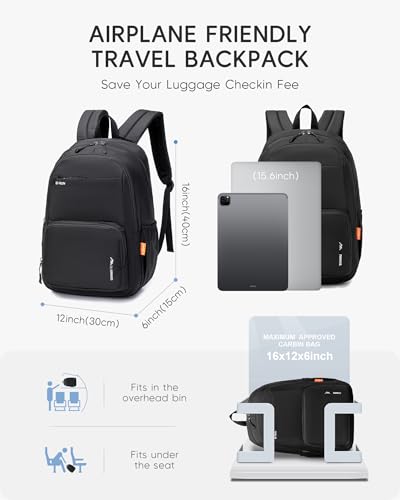 40x30x15 cm Personal Item Travel Bag,16x12x6 inch Small Carry On Backpack 20L, Flight Approved Underseat Travel Bag Cabin Size Lightweight Grey Green - color: Green
