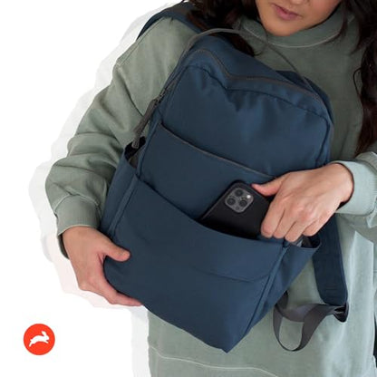 RED ROVR Roo Lightweight 1 LB Diaper Bag Backpack | 11 organizational pockets| Durable & Water-Resistant (Navy) - color: Navy