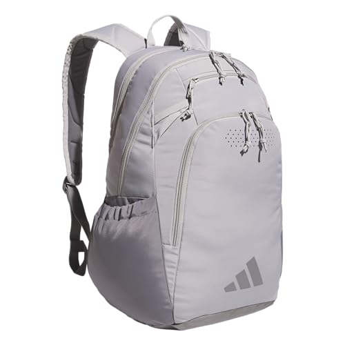 adidas Defender 5 Backpack for Sports, Gym, School and Travel, 33L, Grey Two/Grey Three, OSFA - color: Grey Two/Grey Three