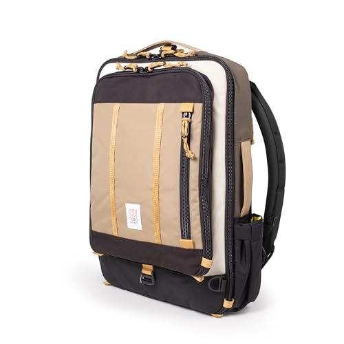 Topo Designs Global Travel Bag – 30L or 40L - Carry-On Compliant Most Airlines, Durable Travel Duffel Bag, Clam Shell Main Pocket, Laptop Sleeve, Backpack, Luggage (30L / Woodland/Elmwood) - color: Woodland/Elmwood, size: 30L