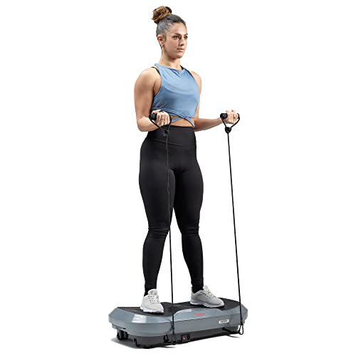 Sunny Health & Fitness Fitboard Vibration Platform Exercise Machine with Multiple Speed Settings and Vibration Modes for Multipurpose Workouts - size: 3D