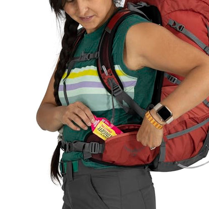 Osprey Tempest 33L Women's Lightweight Hiking Backpack - Daypack for Travel & Camping, Frosty Mint Green/Botanica - color: Frosty Mint Green/Botanica, size: 33L - Standard Fit