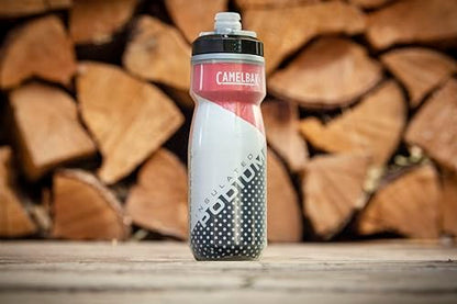 CamelBak Podium Chill Insulated Bike Squeeze Water Bottle, Cold Retention for Cycling, 24oz, Orange - color: Orange