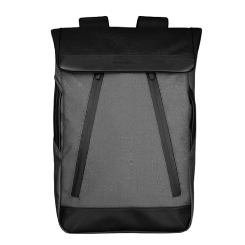 The Frenchie Co. - Super Light Ballistic Speed Backpack - Expandable Lightweight Carry-On - Anti-theft Magnetic Closure for Rapid Access - Self-adjusting Straps and Water-resistant Ballistic Nylon - color: Grey, size: 23L