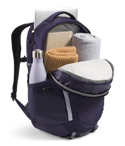 The North Face Women's Recon Everyday Laptop Backpack - Commuter Travel Bag, 18" Laptop Sleeve, Water-Repellent, Eternal Purple/Blue Flax, One Size - color: Eternal Purple/Blue Flax