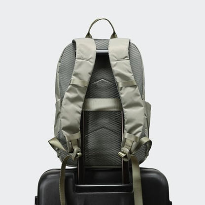 Pander 22L Casual Daypack Everyday Backpack with Luggage Sleeve Smooth Webbing Handle Professional Commuter School Bag, Grey Sage - color: Grey Sage