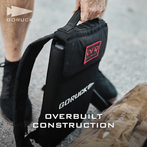 GORUCK Ruck Plate Carrier 3.0 - Streamlined Weighted Rucking Backpack w/Ergonomic Back Support & Extra Padded Straps - Compatible Ruck Plates, Black - color: Black