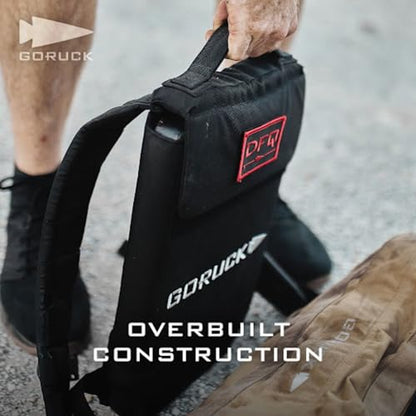 GORUCK Ruck Plate Carrier 3.0 - Streamlined Weighted Rucking Backpack w/Ergonomic Back Support & Extra Padded Straps - Compatible Ruck Plates, Black - color: Black