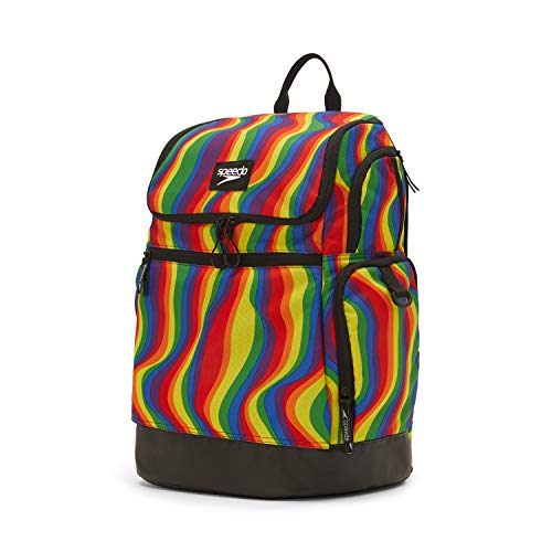 Speedo Unisex-Adult Large Teamster Backpack 35-Liter - color: 2.0 Rainbow Pride