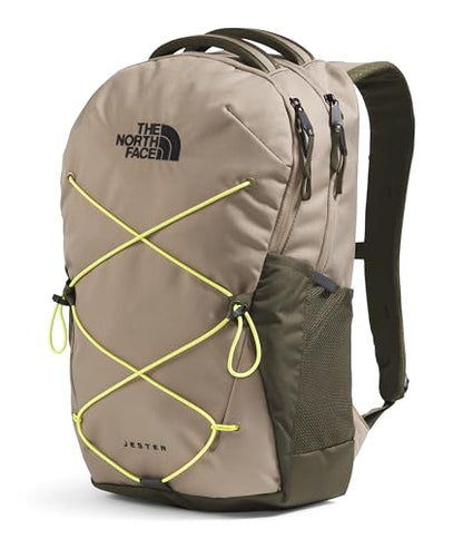 The North Face Jester Everyday Laptop Backpack - PFAS Free - color: Cavern Grey/New Taupe Green