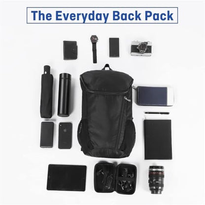 Hiking Backpack, Waterproof Wearable Lightweight Backpack, Foldable Outdoor Travel Camping Daypack - color: Green