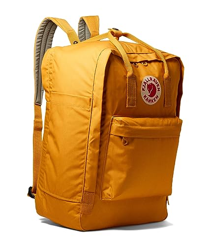 Fjallraven Kanken Laptop 17" Backpack, Ochre - color: Ochre
