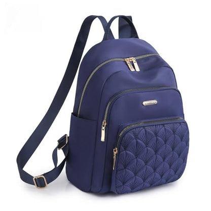Backpack Women's Backpack Fashionable Oxford Cloth Backpack - color: Blue