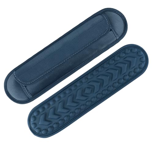 FIEIL 2 Pack Breathable Universal Shoulder Pad, 3D Cushion Air Backpack Strap Pads, for Shoulder Bags, Detachable Shoulder Strap Pad Pads Help Relieve Shoulder Pain(3D Air Cushion-Sapphire Blue) - size: 2 Pack 3D Air Cushion-Sapphire Blue