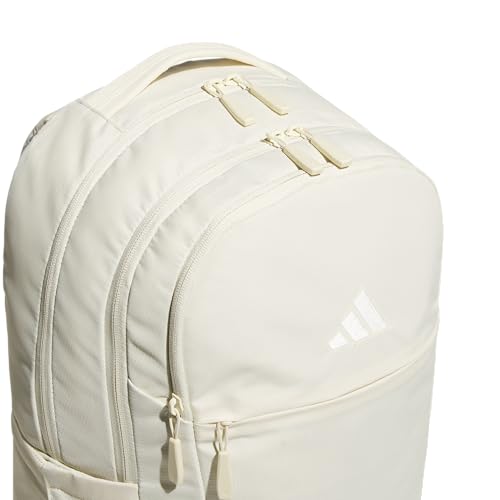 adidas PHNM Backpack for Laptop, School and Travel, 28L - color: Warm Vanilla Yellow/Off White