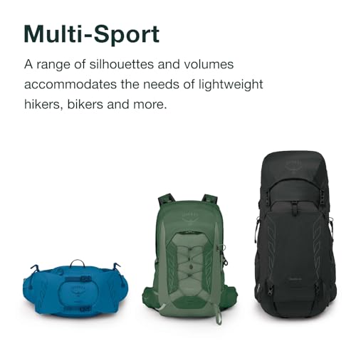 Osprey Talon 22L Men's Lightweight Hiking Backpack - Small Daypack for Travel & Camping, Frosty Mint Green/Night Shift - color: Frosty Mint Green/Night Shift, size: 22L - Standard Fit
