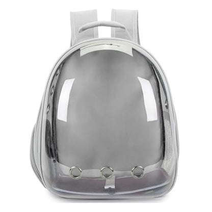 Cat Bubble Backpack Carrier for Small Medium Dogs Cats Carrying Bag, Airline Approved Pet Travel Carrying Bag Dog Hiking Walking Outdoor Backpack (Gray) - color: Gray