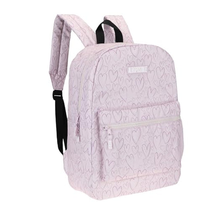 AEROPOSTALE Fieldtrip Unisex Backpack - AE Mens and Womens Bag for Everyday Use - Dreaming - color: Lilac Heart