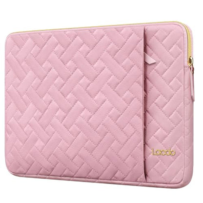 Lacdo Laptop Sleeve Case for 16 inch New MacBook Pro M5 Pro/Max A3428 A3429 (2026), M4/M3/M2/M1 A3403 A3186 A2991 A2780 A2485 A2141, 15 inch Microsoft Surface Laptop 7/6/5/4/3/2/1 Computer Bag, Pink - color: Pink, size: New MacBook Pro 16 Inch