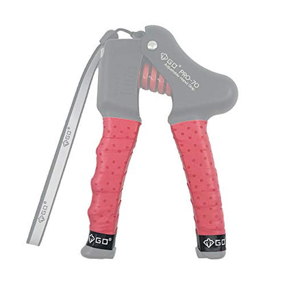 GD Grip Tape (3 Colors), Grip Tape for Hand Grip Strengthener, Non-Slip Tape, GD IRON GRIP, Overgrip, Reduce Pain and Injury Recovery - color: Red
