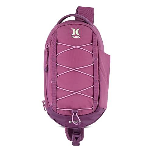 Crossbody Sling Bag - color: Mauve Haze