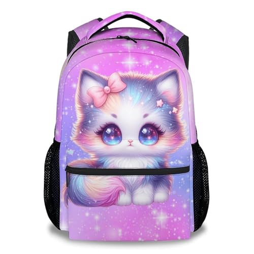 Kids' Backpacks - Cat Backpacks for Girls - Cute Toddler Bookbag - Gifts for Daughter - Durable School Bag for Kindergarten/Preschool/Elementary(17 Inch) - color: Color-5