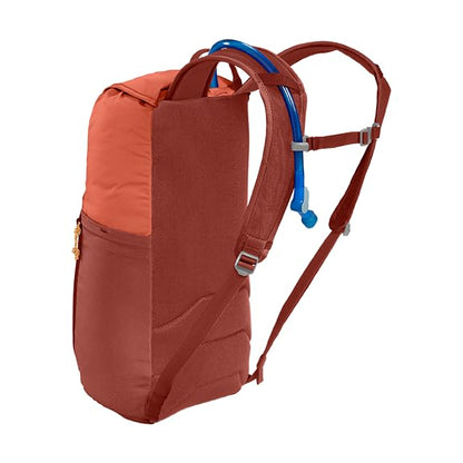 CamelBak Arete 18 Hydration Pack Backpack with 50oz Crux Reservoir, Ultralight Hiking Daypack - color: Mahogany