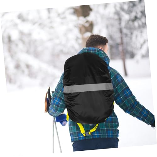 Happyyami Backpack Rain Covers Reflective Strip for Hiking Biking and Travel for School Bags and Outdoor Adventures