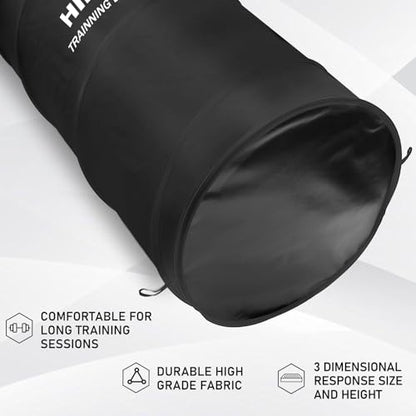 Hikeen Basketball Defender Dummy - Pop Up Safely Simulate Defender - Foldable Training Equipment for Basketball, Soccer, Football and More, 1 Carrying Bag - style: 4 PCS