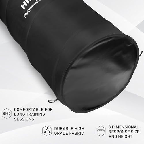 Hikeen Basketball Defender Dummy - Pop Up Safely Simulate Defender - Foldable Training Equipment for Basketball, Soccer, Football and More, 1 Carrying Bag - style: 6 PCS