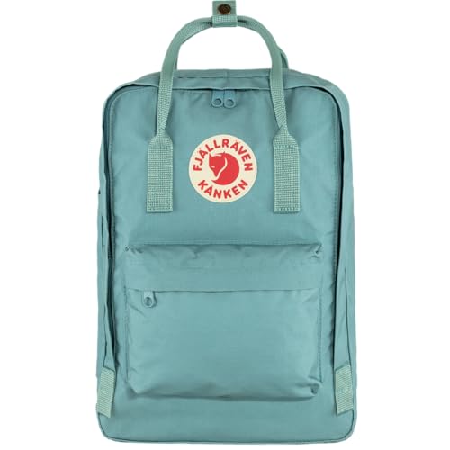 Fjällräven Kanken Laptop 15 Backpack - Padded Laptop Sleeve, Durable Vinylon Fabric - School, Travel - color: Sky Blue