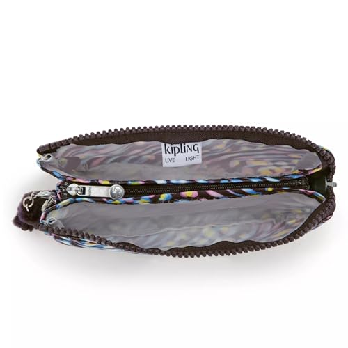 Kipling Women's Creativity Large Pouch, Versatile Cosmetics Kit, Lightweight Travel Organizer - color: Undersea Lights, size: 7.25''L x 4.25''H x 1.5''D