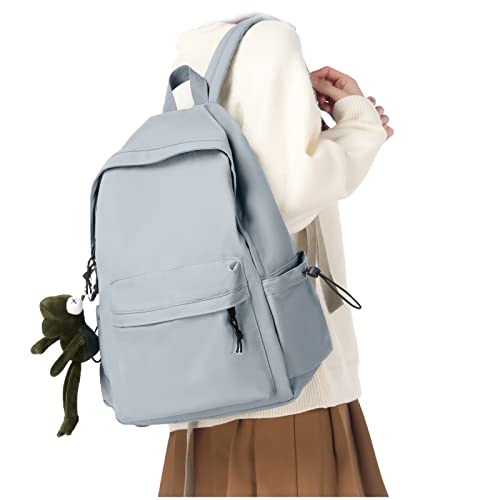 Backpack Lightweight Bag Waterproof High Middle Backpack For Cute Aesthetic Backpack Casual Daypack For Men Women Blue - color: A-blue