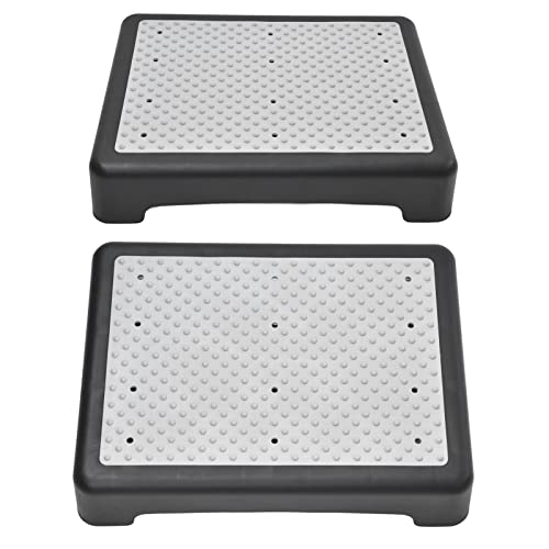 Half Step, Mobility Half Step Riser Stool Sturdy Portable, Nonslip Indoor & Outdoor for Stairs, Bed, Bathtub or Car, Upto 400 Pounds, 3.5 Inch High