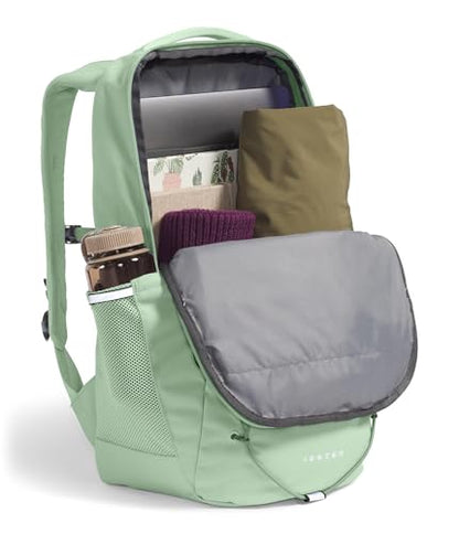 The North Face Women's Jester Everyday Laptop Backpack - Commuter Travel Bag, Laptop Sleeve, Water-Repellent, Misty Sage-NPF, One Size - color: Misty Sage-npf