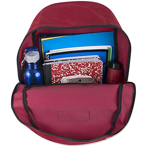 Trail maker Backpack with School Supplies for Kids - 20 Piece Back to School Supplies with 17" Backpack (Red Pack) - color: Red Pack