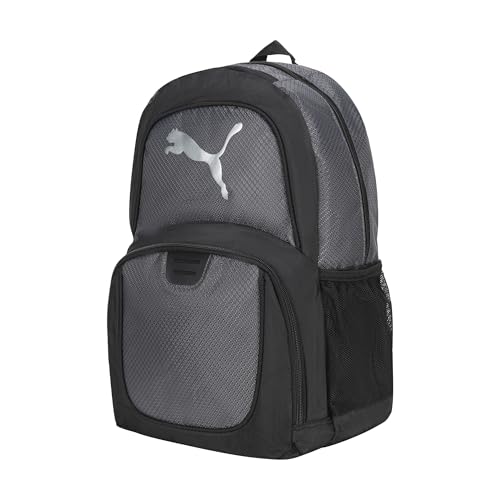 Puma Evercat Contender 3.0 Backpack Bag, Charcoal, OS - color: Charcoal, style: Contender Backpack With Laptop Sleeve, Item Organizer & Media Pocket