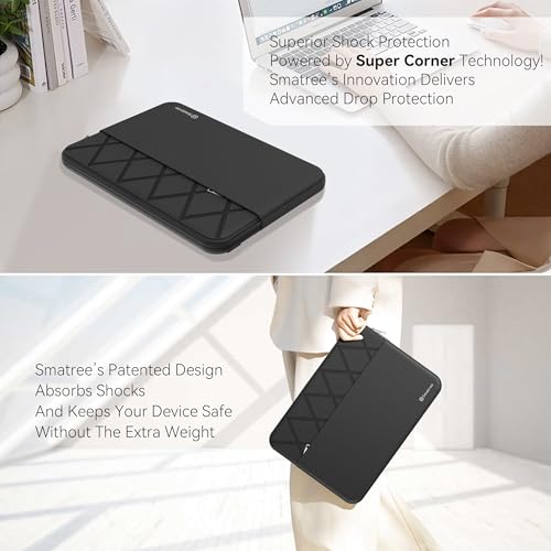 Smatree Elite Laptop Sleeve for 13.5 inch HP Elite Dragonfly G3/Chromebook, HP Dragonfly G4, Spectre x360 14/14t, Protective Laptop Case with Pocket(E450) - size: 13.5 inch/E450/Size: 31.2*22.7cm|