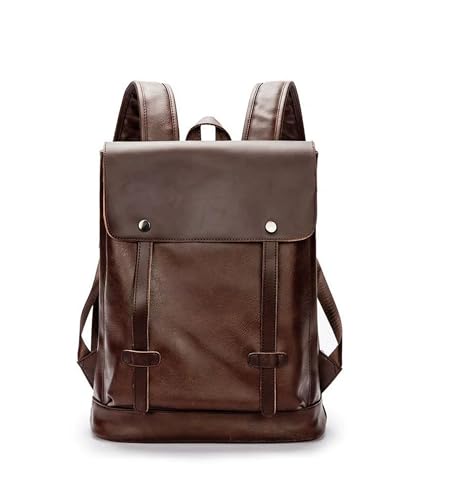 KingTo Anti Theft Laptop Backpack for Men Women, Lightweight Travel Bag | Lightweight business backpack, laptop storage and anti-theft travel styling support commute, campus and daily trips - color: Coffee