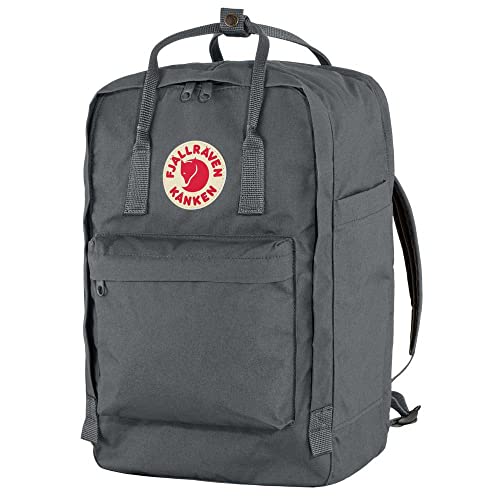 Fjallraven Kanken Laptop 17" Backpack, Super Grey - color: Super Grey