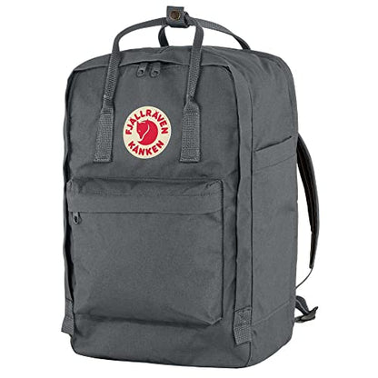 Fjallraven Kanken Laptop 17" Backpack, Super Grey - color: Super Grey