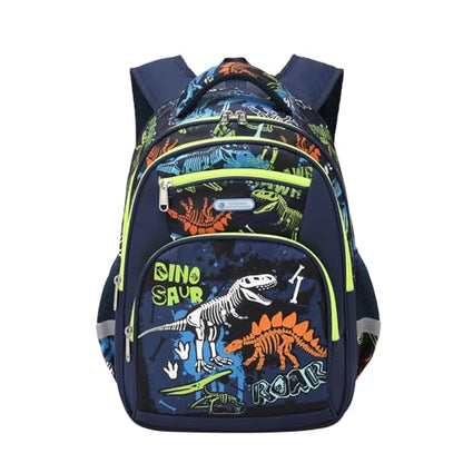 Cusangel Backpack for Boys Girls School Bookbags,Kindergarten Elementary Middle School Lightweight Waterproof Multifunctional Large Capacity for Backpack (17inch Luminous dinosaur) - color: Luminous Dinosaur 17in