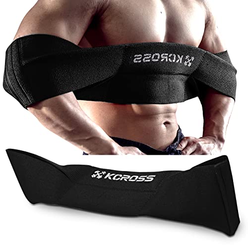 KCROSS Bench Press Band for Men and Women, Weight Lifting Bench Press Band, Push Up Exercise Bench - color: Black (240-300lbs), size: M(7.6in)