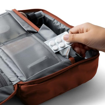 Bellroy Hanging Toiletry Kit Plus (8 Liter Travel Hanging Toiletry Bag) - Clay - color: Clay