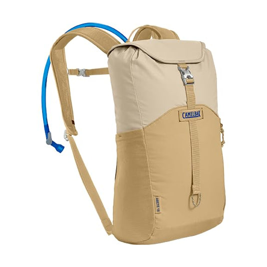CamelBak Arete 18 Hydration Pack Backpack with 50oz Crux Reservoir, Ultralight Hiking Daypack - color: Canyon Clay