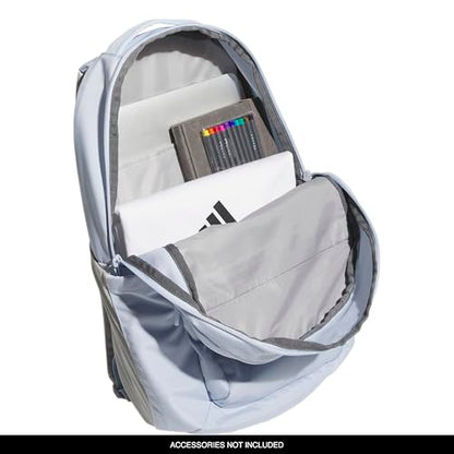 adidas PHNM Backpack for Laptop, School and Travel, 28L - color: Crystal Sky Blue/Off White