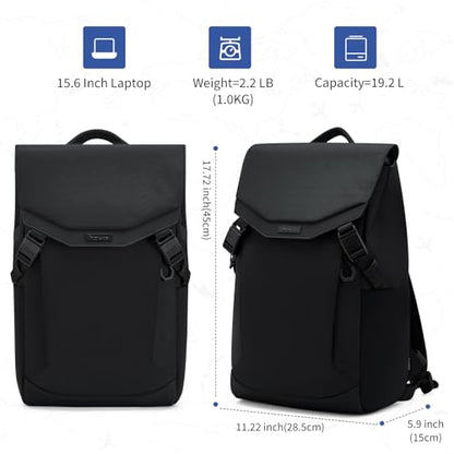 OIWAS Backpack for Men, 16 Inch Laptop Backpack for Men with Magnetic Buckle, Water-Resistant Travel Laptop Backpack - style: 19.2l