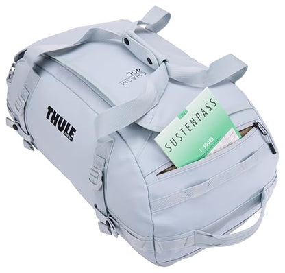 Thule Chasm Duffel bag, Weather-resistant materials, Easy packing, Converts to backpack, Internal pockets, Travel-ready - color: Soft blue, size: 40L