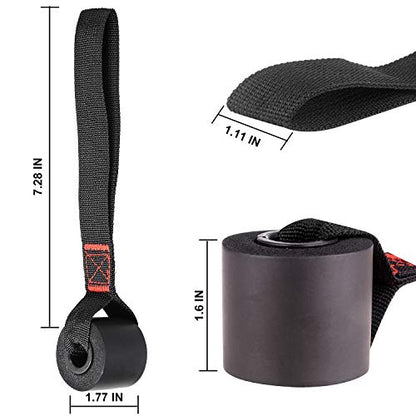 Heavy Duty Door Anchor for Exercise Bands - Secure Door Jamb Anchor System - No Damage, Larger Size