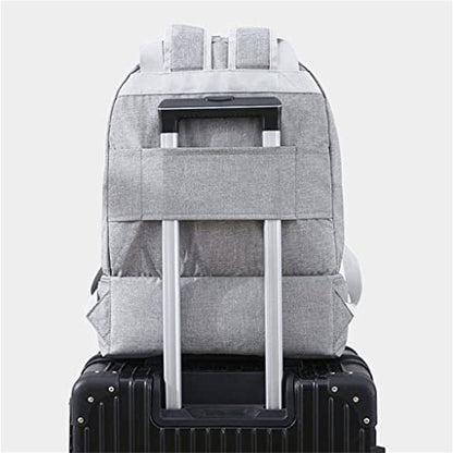 Multifunctional Travel Backpack Fitness Bag Large Capacity Clothes Shoes Storage Yoga Sports Handbag - color: Gray